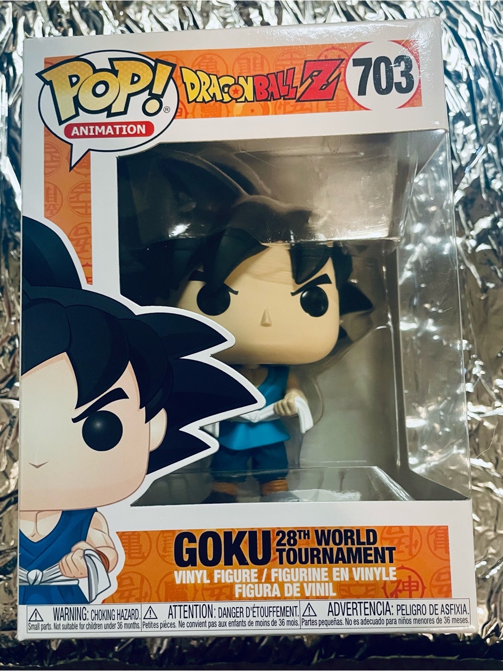 DBZ VIDEL & GOKU POP! vinyl figures